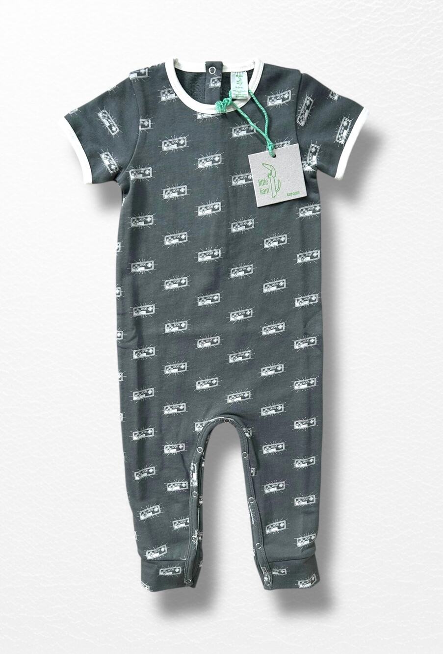 NWT Kate Quinn Retro Gamer Organic Jumpsuit, 18-24 Months